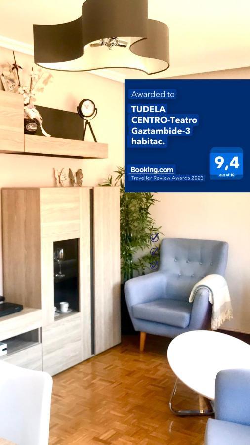 Tudela Centro-Teatro Gaztambide-3 Habitac. Apartment Exterior photo